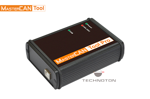 Имитатор-анализатор шины CAN MasterCAN Tool
