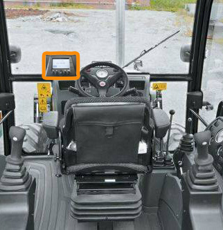 Мониторинг данных с помощью MasterCAN Display 35 в кабине водителя