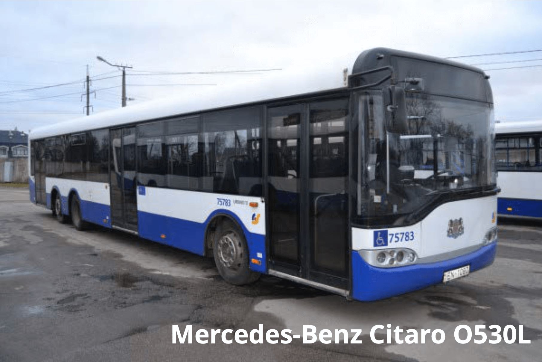 Контроль топлива городских автобусов Mercedes-Benz Citaro O530L