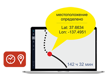 Мониторинг местоположения и маршрутов судна по GPS